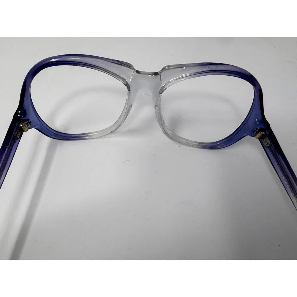 Winbeldon Ruby Vintage Eyeglass Frames Only 50-17-135 Purple Clear New Old Stock